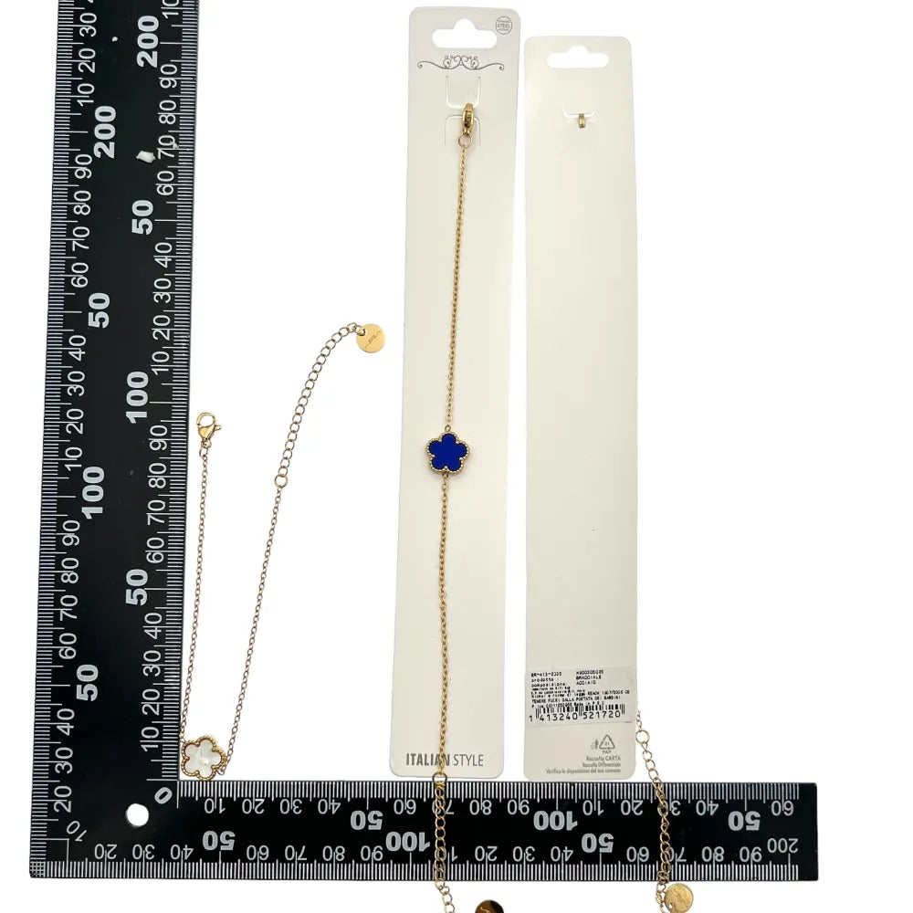 BAC-413-2035 Fiore-Bracciale in Acciaio