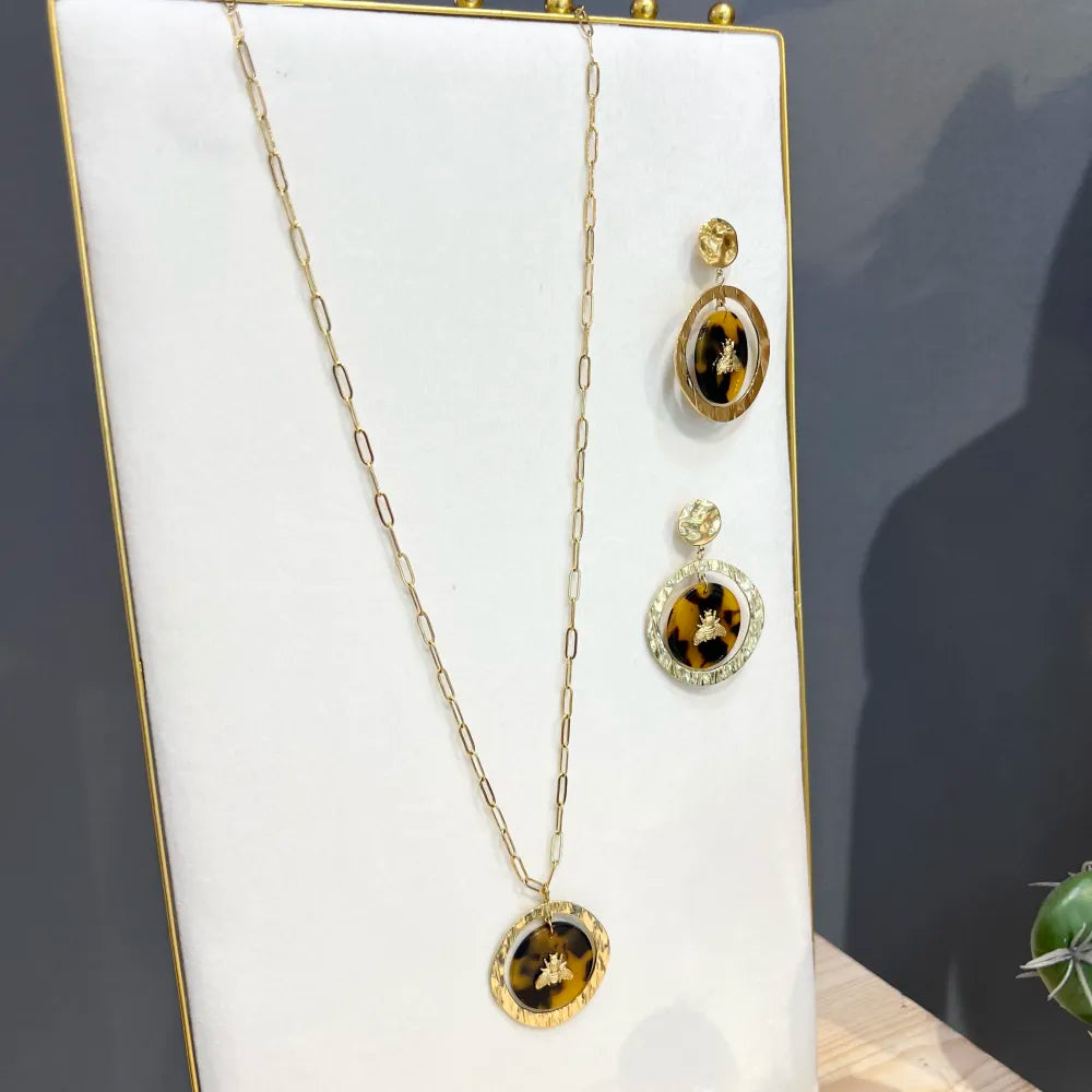 CAL-759-65 Ape-Collana Lunga  in Acciaio