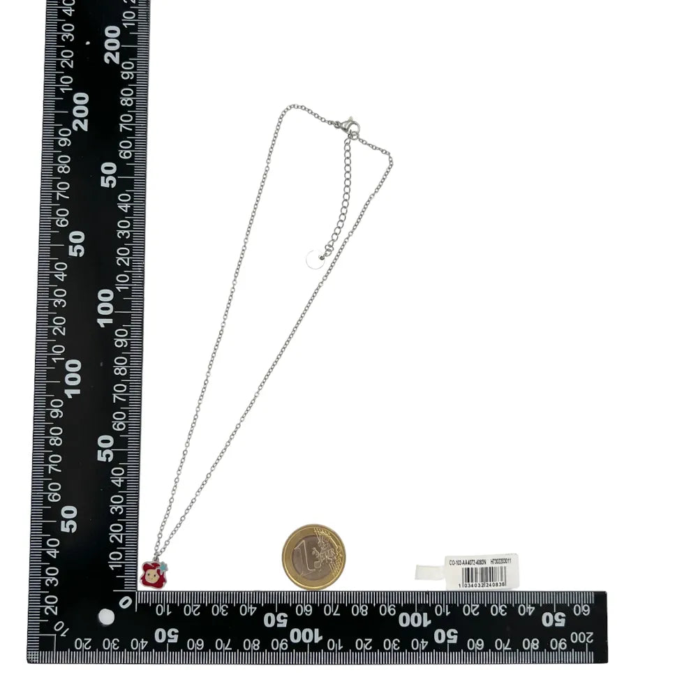 CPA-103-AA4072-4083N Favola Sette Nanni -12pz Collane in Acciaio