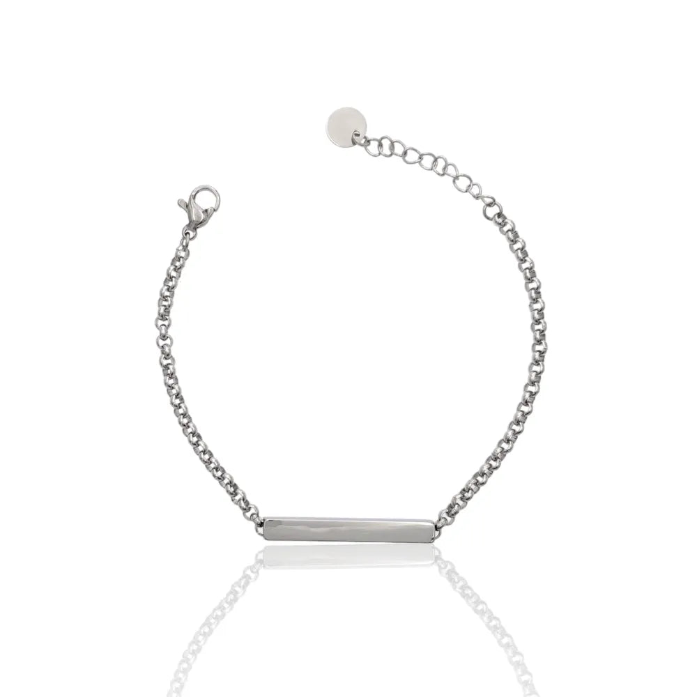 BAC-103-AA3882B Target-Bracciale in Accciaio