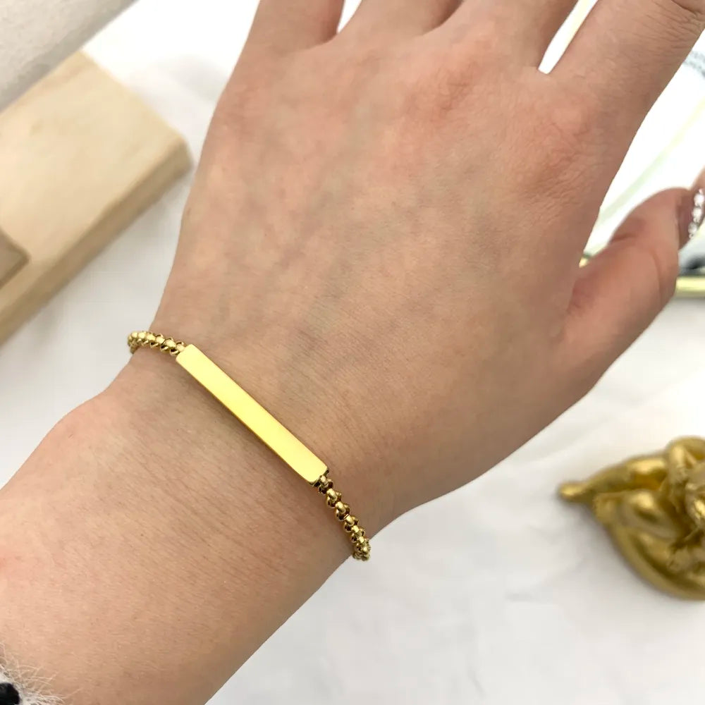 BAC-103-AA3882B Target-Bracciale in Accciaio
