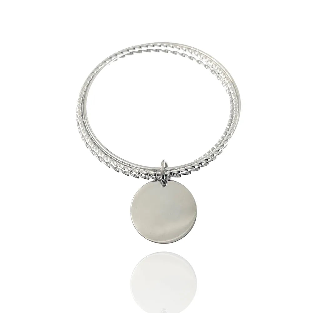 BAR-103-AA3365B 3366 Tondo-Bracciali Multifili Rigidi in Acciaio