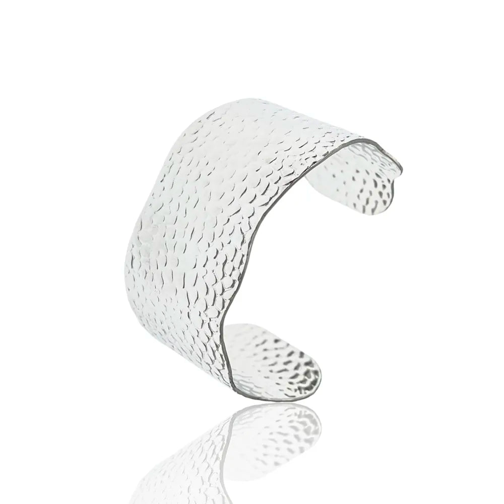 BAR-732-72 Semplice Bracciale Rigido in Acciaio