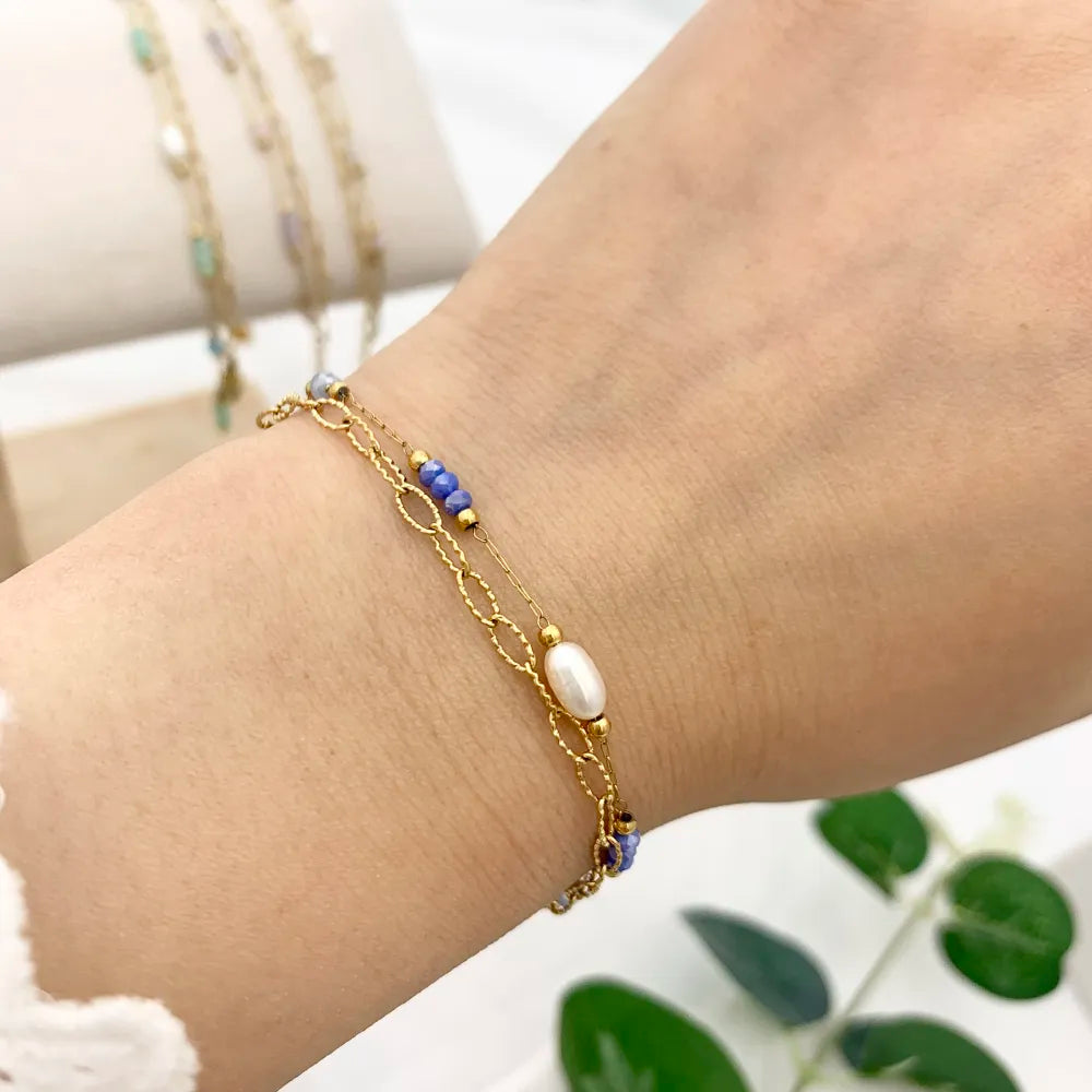 BAC-736-16 Perine-Bracciale in Acciaio con Chiusura