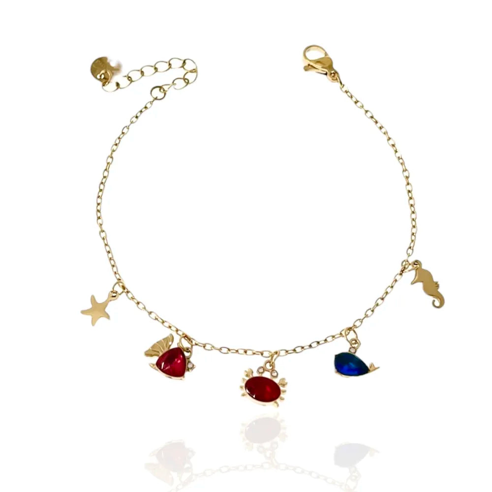 BAC-103-AA2747B Mare -Bracciale in Acciaio con Chiusura