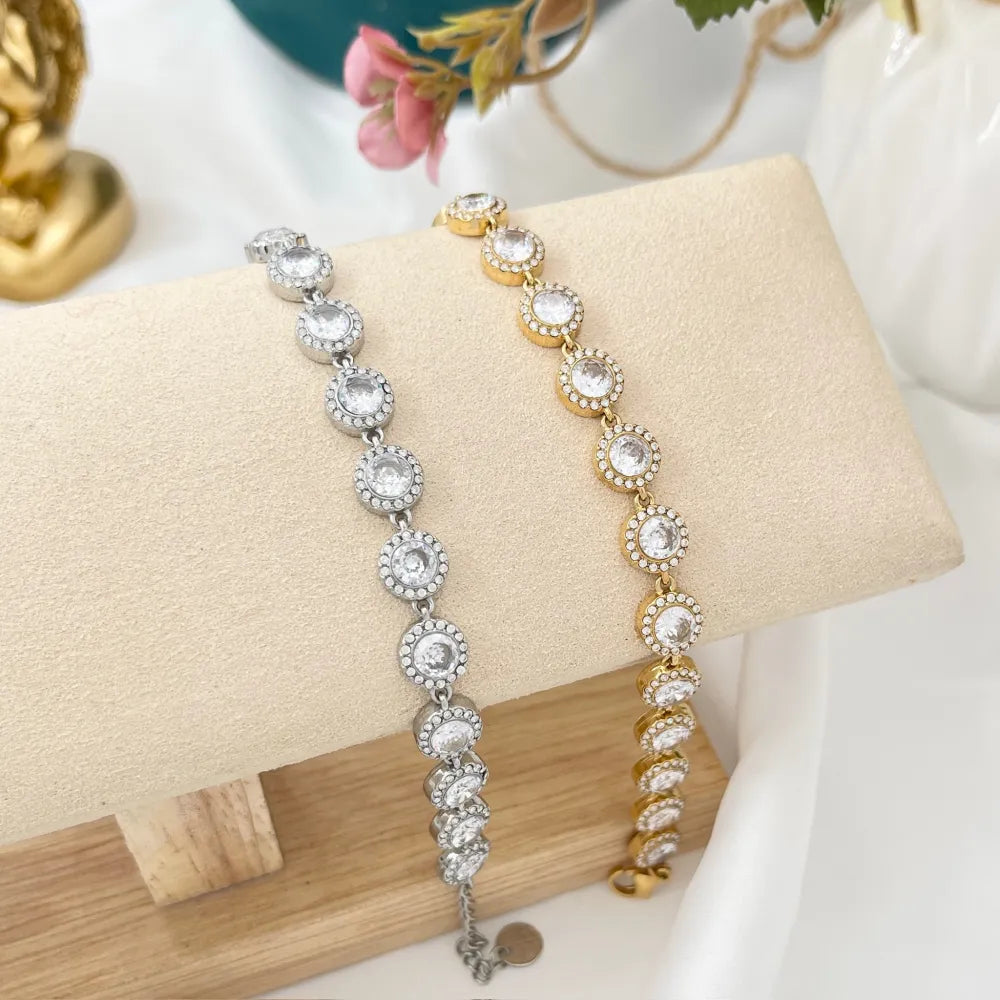 BAC-103-AA4206B Punto Luce Cipollina -Bracciale in Acciaio