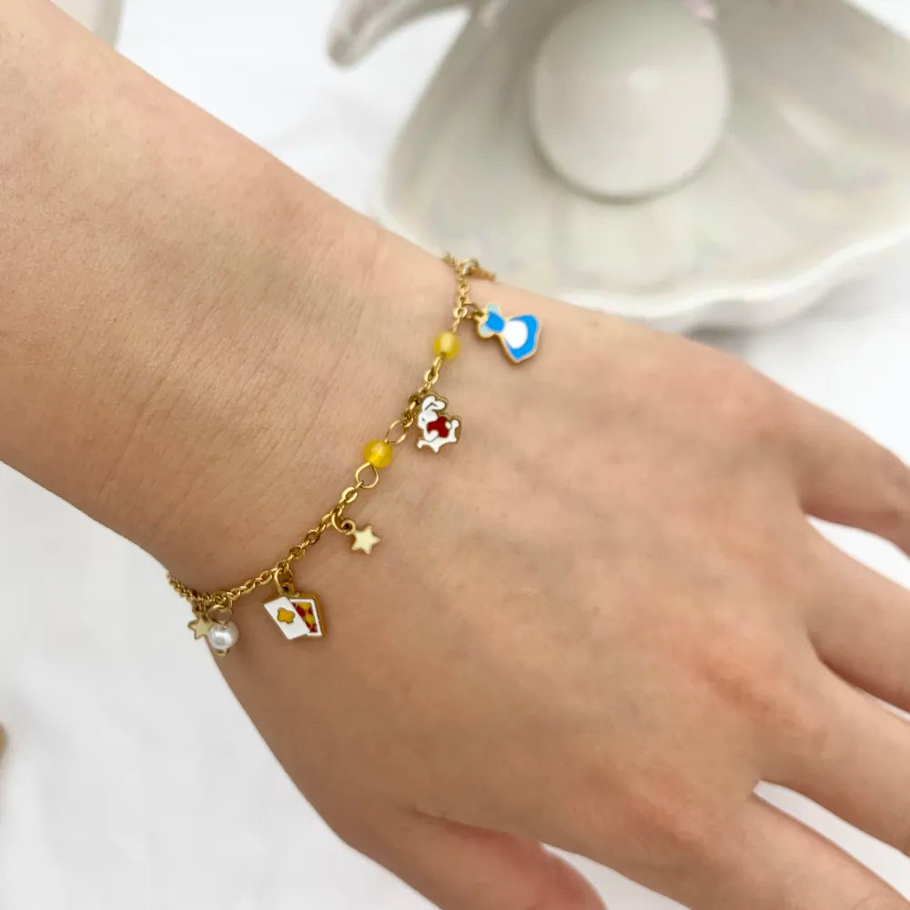 BAC-103-AA2795B Sirena-Bracciale in Acciaio