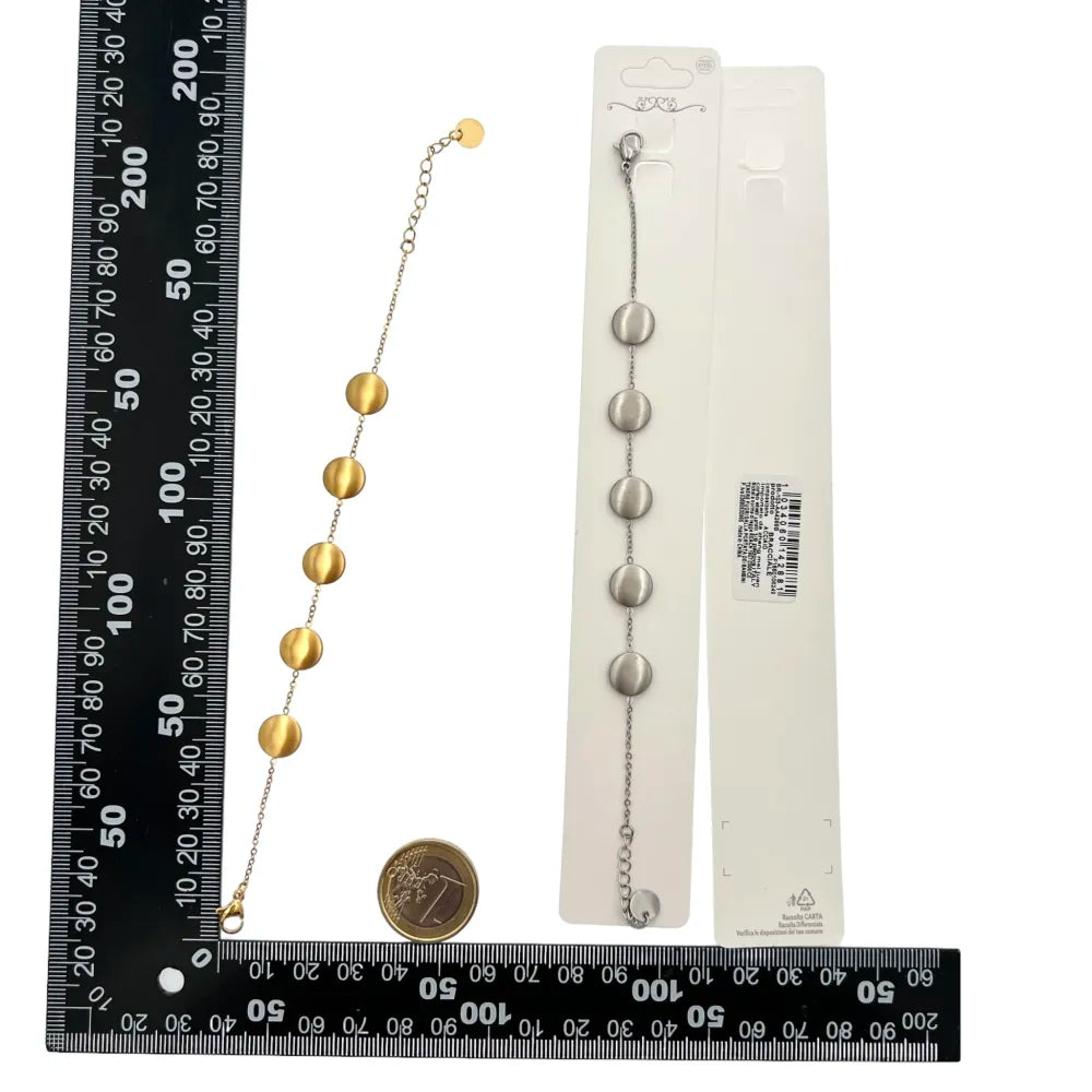 BAC-103-AA4288B Tondo -Bracciale in Acciaio