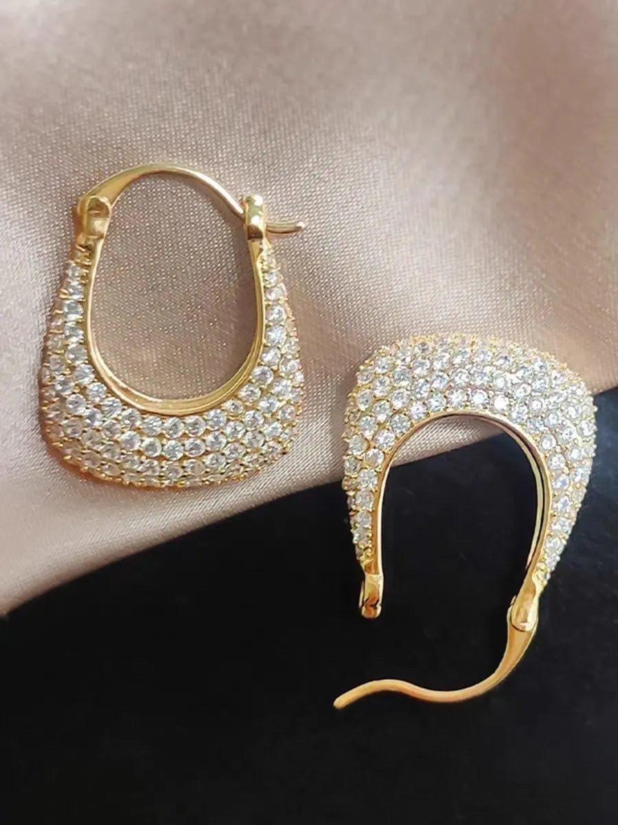 OMZ-520-L57 Lucchetto con Zirconia-Orecchini con Zirconia