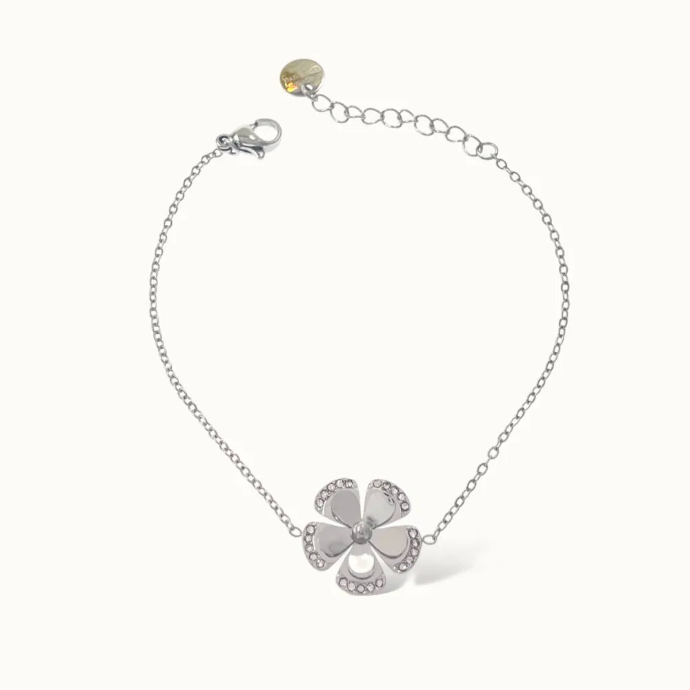 BAC-103-AA4144B Fiore-Bracciale in Acciaio