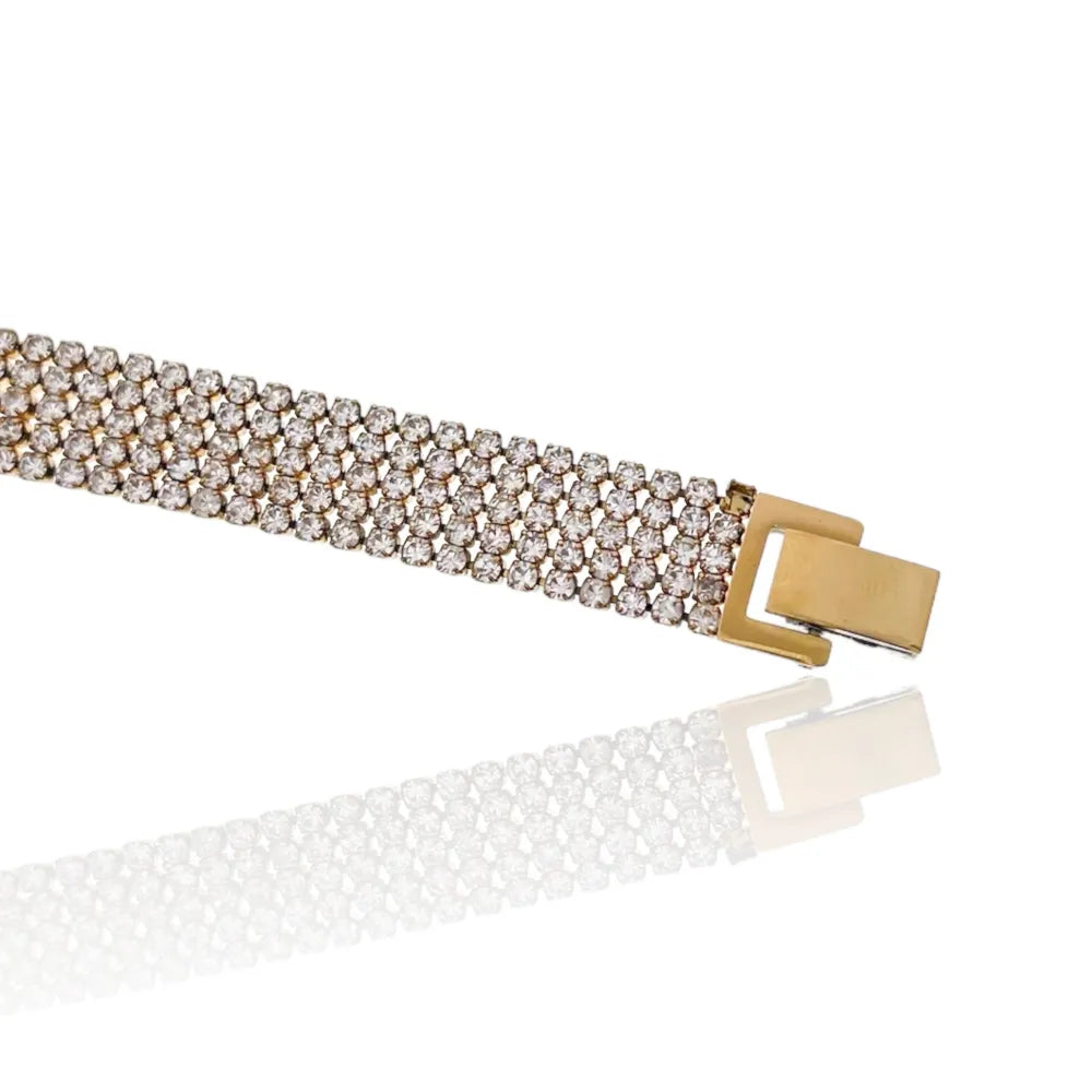 BMZ-103-AA2660B 2mm Cinque Fili Tennis 2mm Cinque Fili-Bracciale con Cubic Zirconia