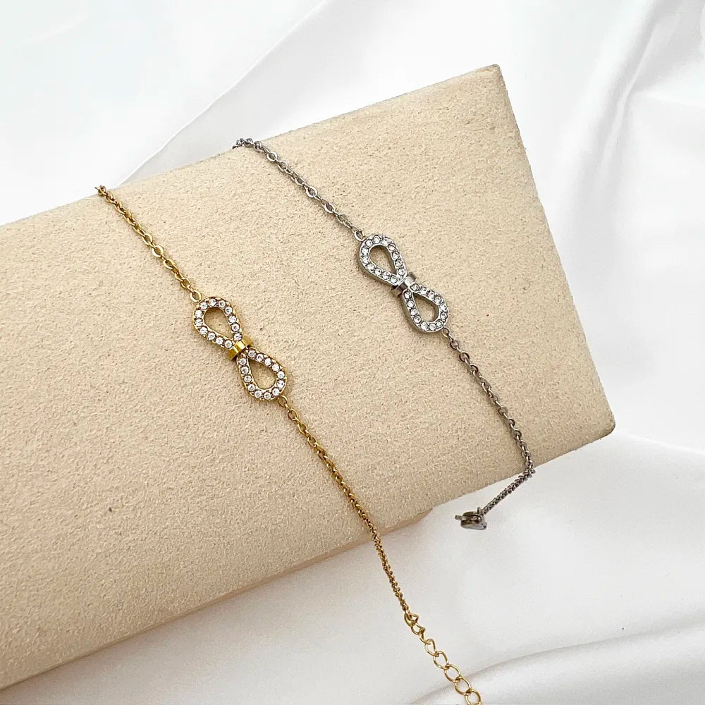 BAC-103-AA4300B Fiocco-Bracciale in Acciaio