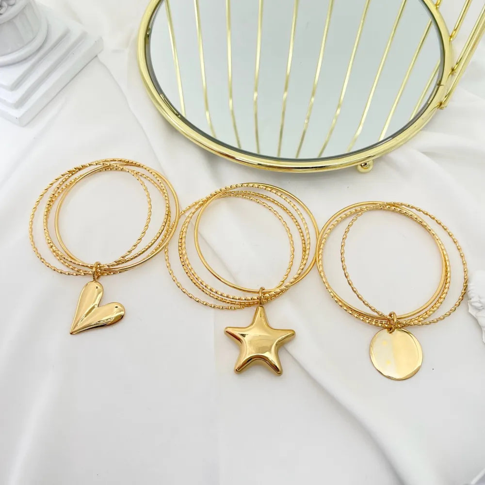 BAR-103-AA3367B Stella-Bracciali Multifili Rigidi in Acciaio