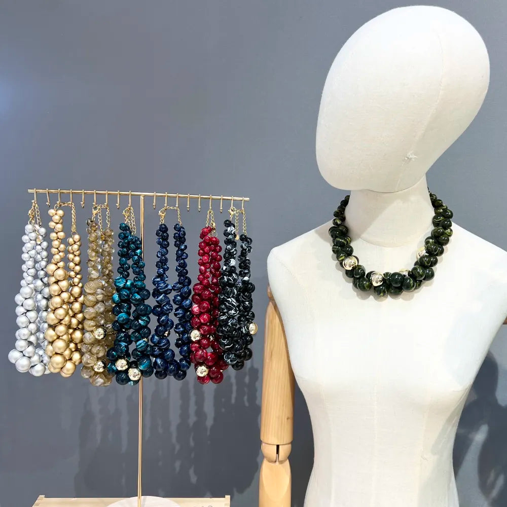 CMC-732-300 Grappoli-Collana Corta Moda