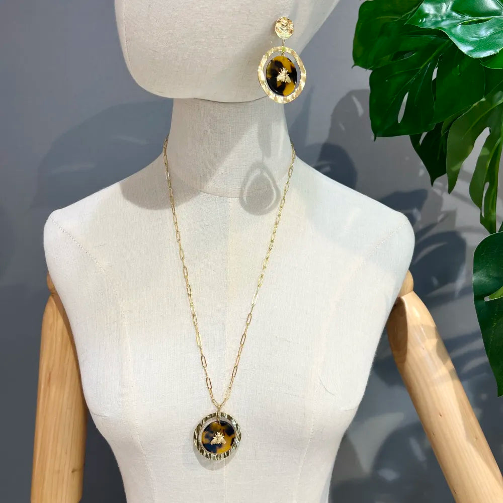 CAL-759-65 Ape-Collana Lunga  in Acciaio