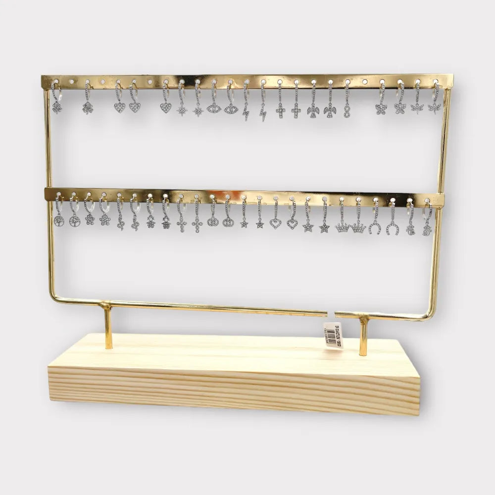 OPA-103-AA3273-3294E Mix Soggetti Pendenti-36paia orecchini in Acciaio