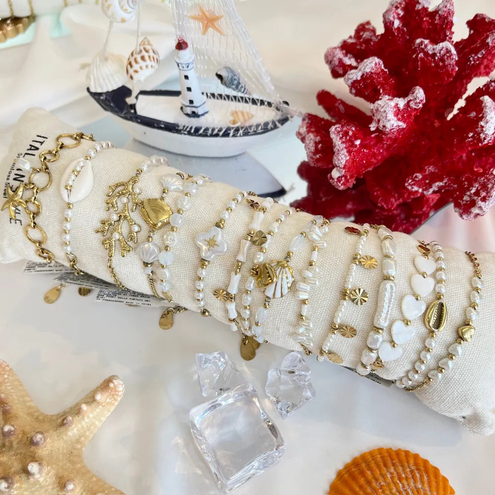 BPA-732-159 Mix Soggetti-15pz Bracciali in Acciaio