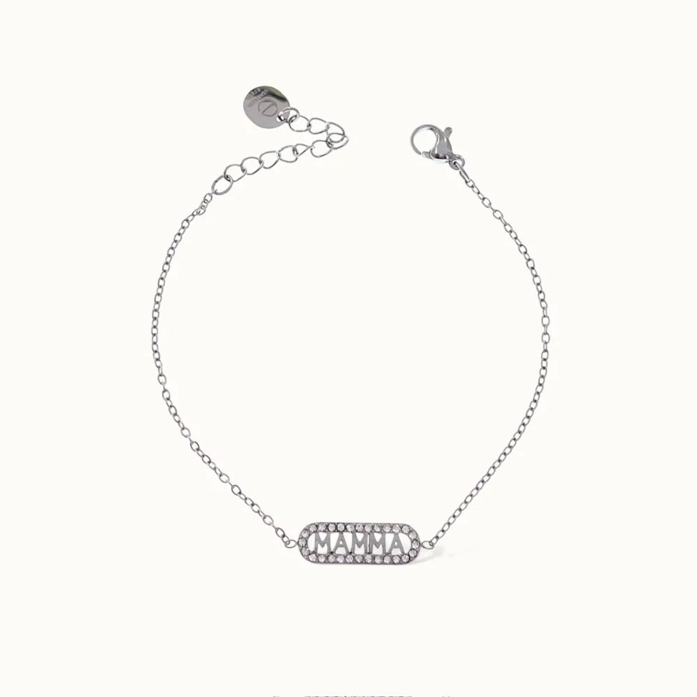 BAC-103-AA4369N Mamma-Bracciale in Acciaio