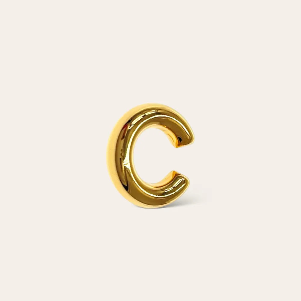 EAK-103-AA4715E S Cerchio Bombato Piccolo 5x20mm-Earcuff in Acciaio