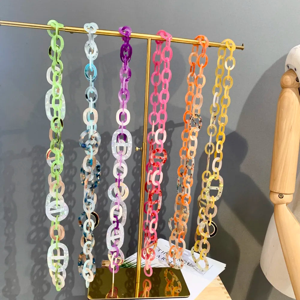 CML-YXL4794 Catena-Collana Lunga Moda in Resina