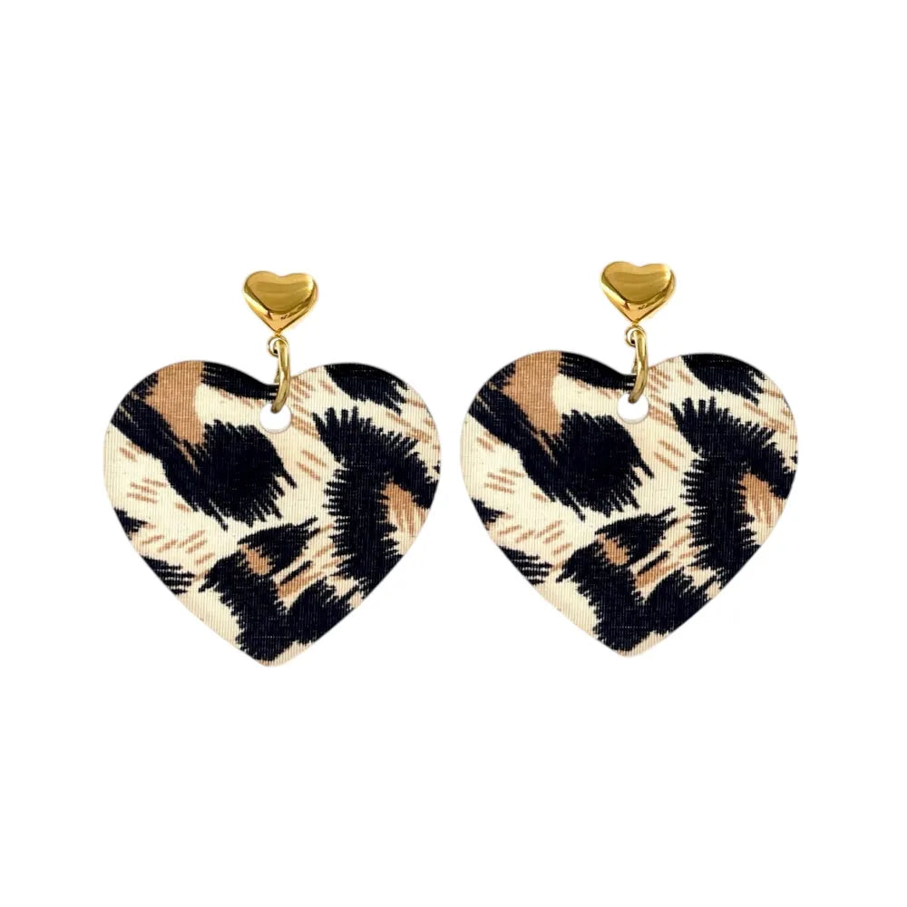 OAP-103-AA4832E Cuore-Orecchini in Acciaio